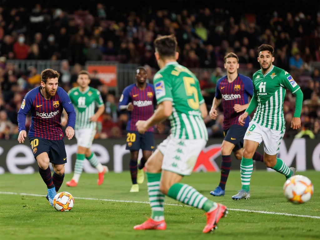 【国王杯】巴萨主场5-1大胜贝蒂斯,火力全开挺进八强! 【国王杯】巴萨主场5-1大胜贝蒂斯,火力全开挺进八强!